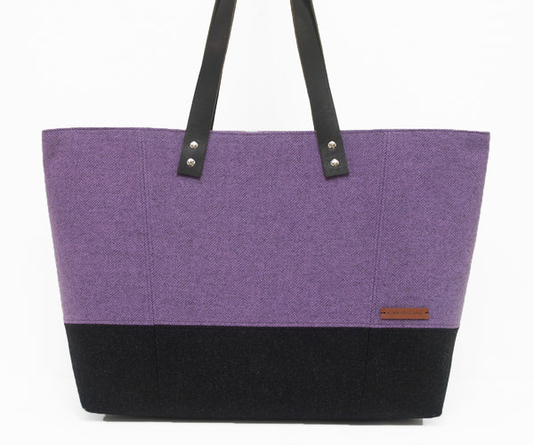 Large Rectangular Tote in Wisteria